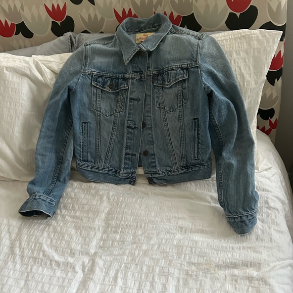Levi's Light Blue Denim Jacket - Picture 6 of 8